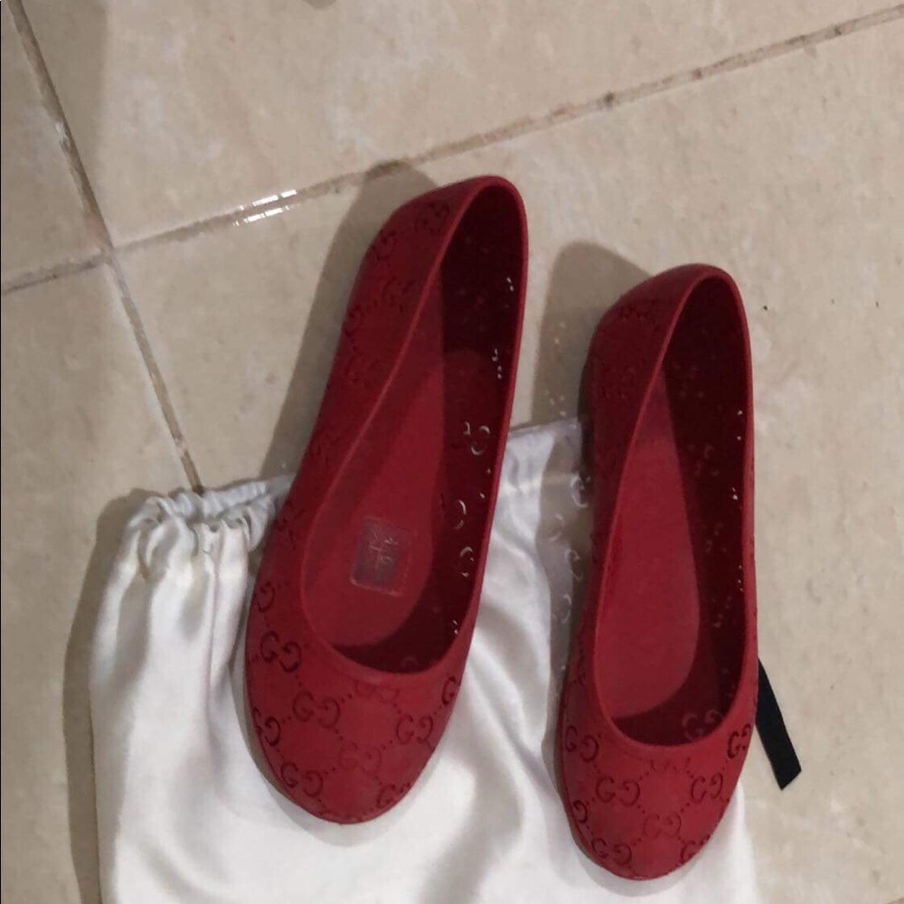 Little Girls Gucci Junior Etretat Flat